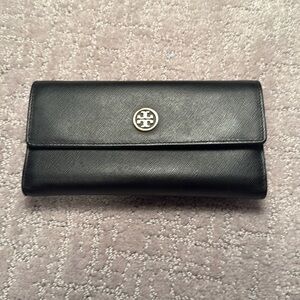 Tory Burch Leather Envelope Wallet - Large
